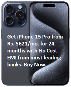 iphone 15 Pro on EMI